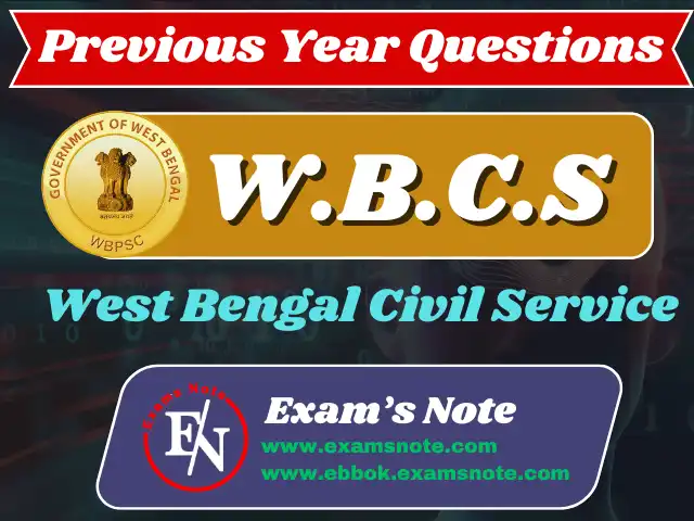 wbcs pyq